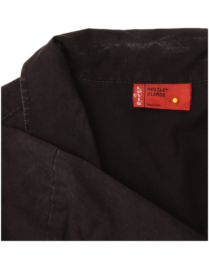 Levi's Herren Graphic Kurzarmhemd XL Schwarz Baumwolle