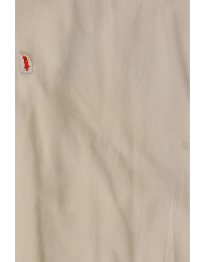 FRED PERRY Herren Slim Fit Hemd 2XL Weiße Baumwolle