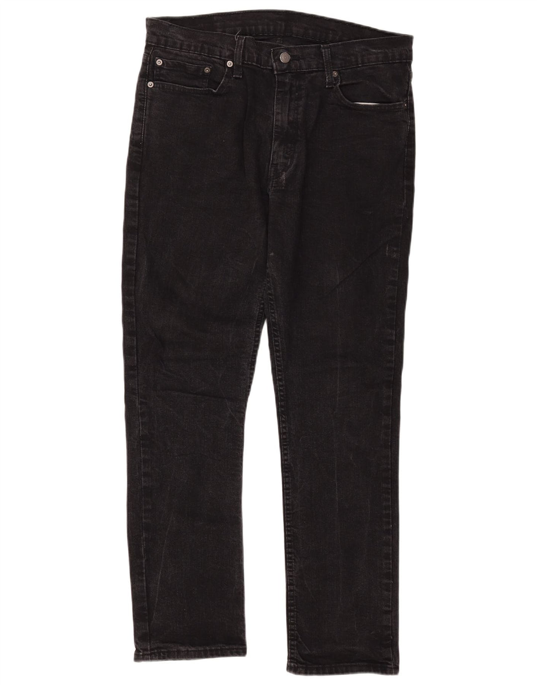 Levi's Herren 511 Slim Jeans W36 L32 Schwarze Baumwolle
