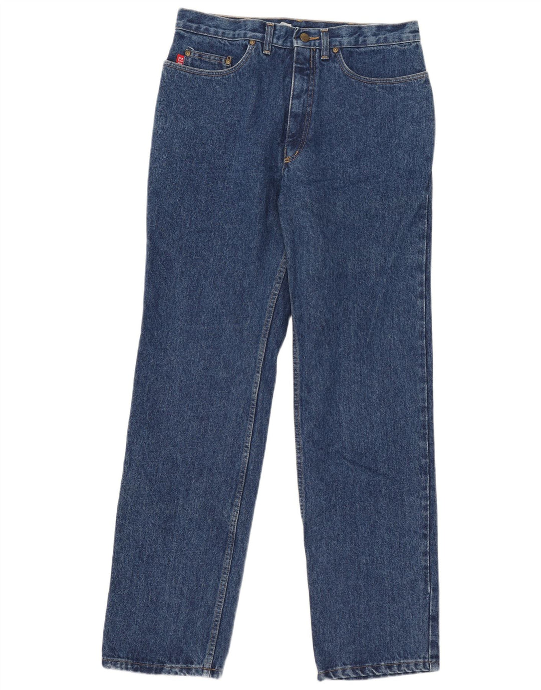 Rancher Herren Straight Jeans W36 L34 Blaue Baumwolle