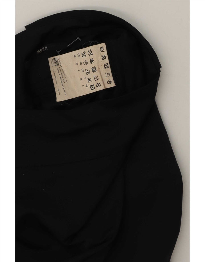 Hugo Boss Damen Bleistiftrock US 4 Small W26 Schwarz