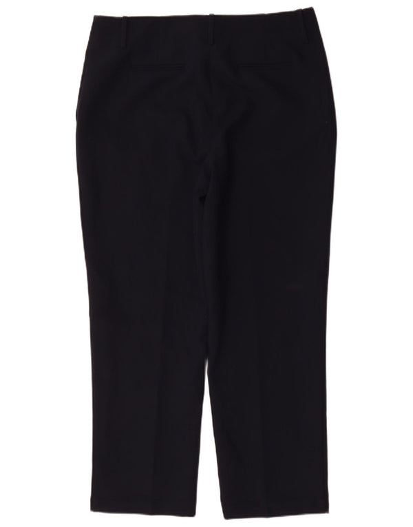 Marks & Spencer Damen-Anzughose mit gerader Passform, UK 46, Größe L, W34, L29, Marineblau