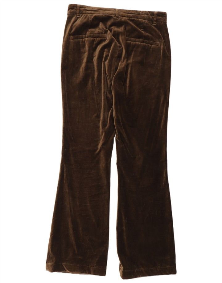 Massimo Dutti Damen Bootcut Chino Hose EU 38 Small W28 L30 Braun