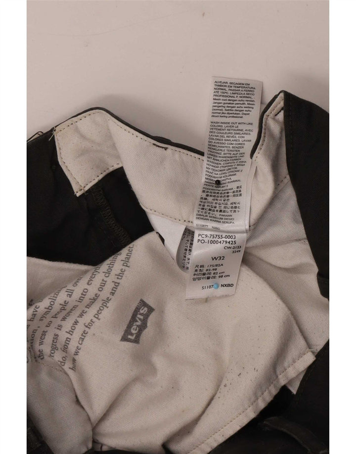 Levi's Herren-Cargohose, Größe M, W32, L29, Khaki, Baumwolle