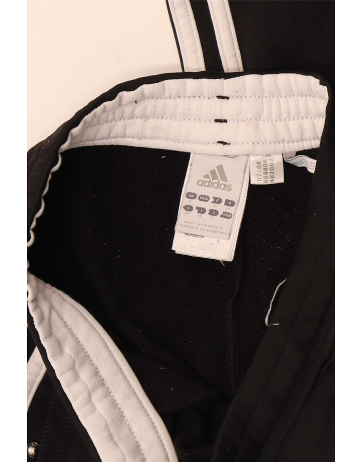 Adidas Damen Clima 365 Trainingshose UK 8 Small Schwarz Polyester