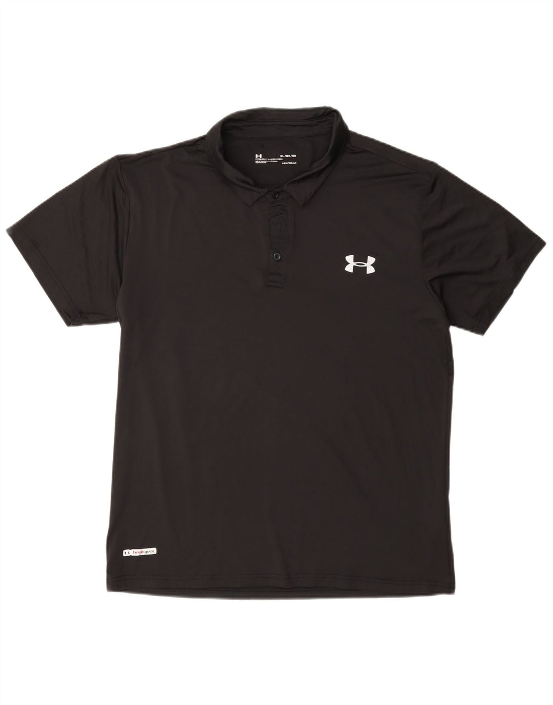 Under Armour Herren Heat Gear Poloshirt XL Schwarz Polyester