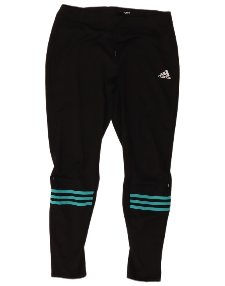 Adidas Damen Response Leggings XL Schwarz gestreift