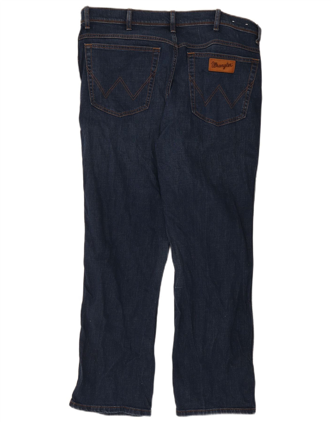 Wrangler Herren Texas Straight Jeans W38 L30 Blaue Baumwolle