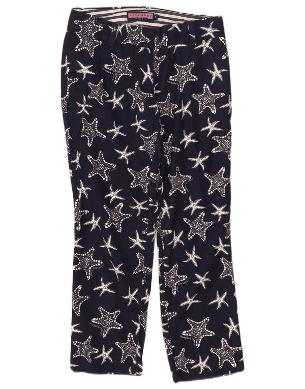VINEYARD VINES Damen-Hose mit kurzem Schnitt, US 4, Größe S, W28, L25, Marineblau