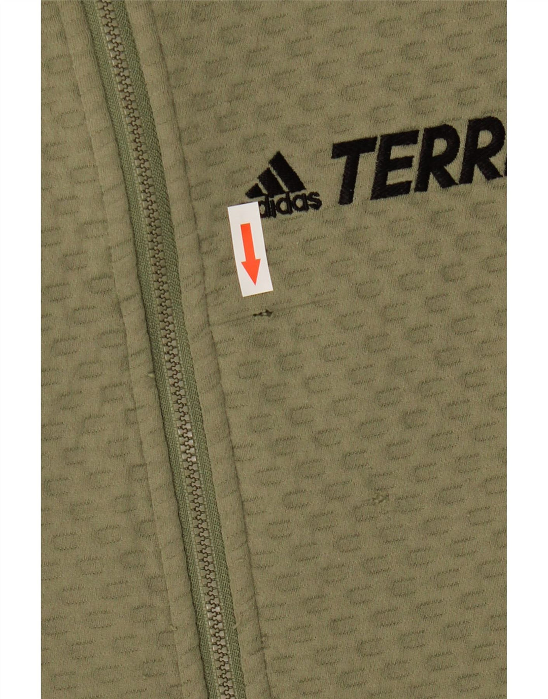 Adidas Herren-Trainingsanzug mit grafischem Oberteil, mittleres Khaki-Polyester