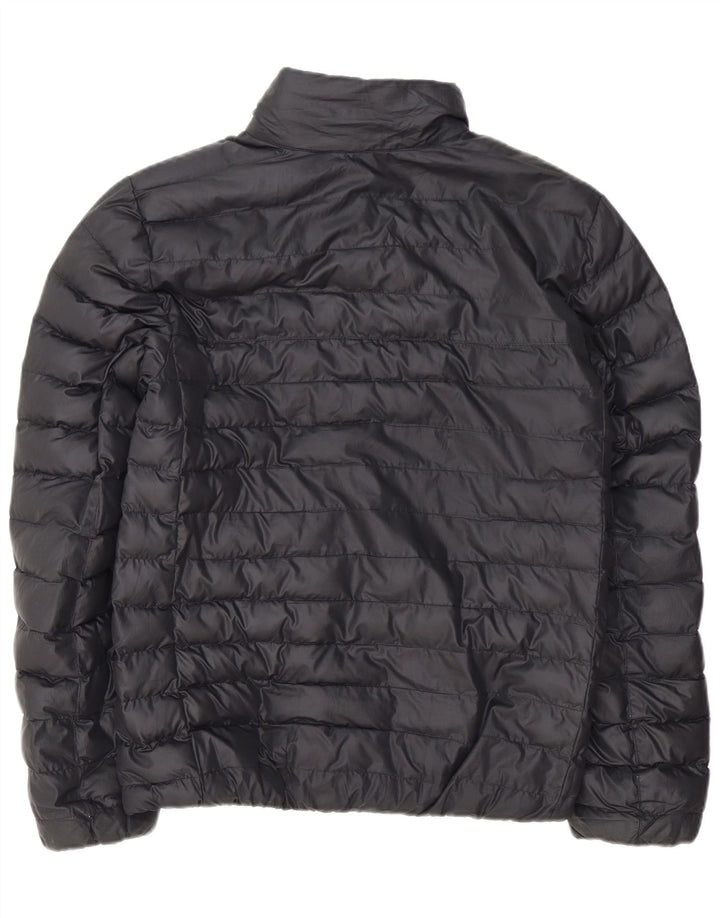 Nike Herren gepolsterte Jacke UK 36 Small Schwarz Polyester