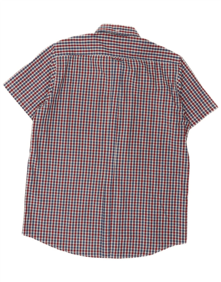 Ben Sherman Herren Kurzarmhemd XL Mehrfarbig Gingham