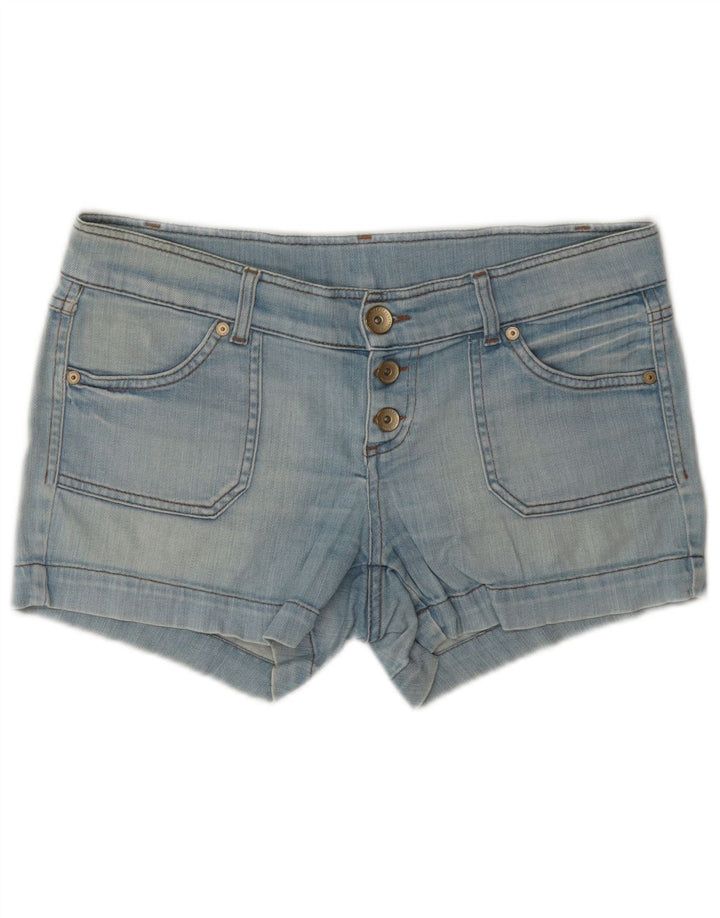 Benetton Damen Jeansshorts W32 Large Blau