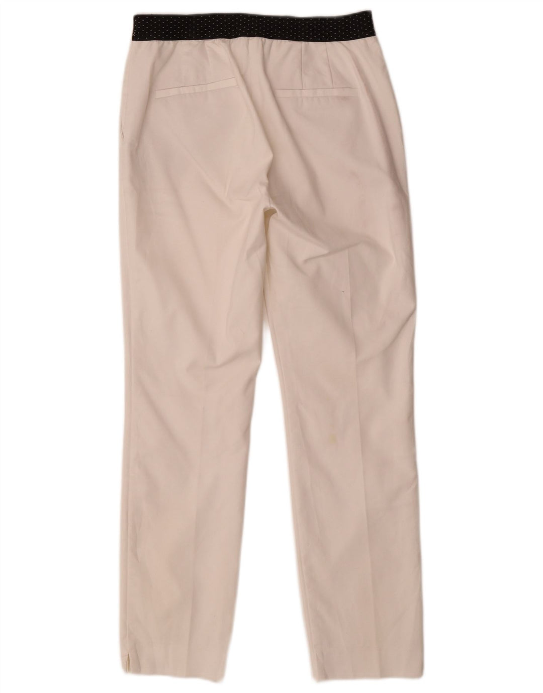 Gerade Chino-Hose von ZARA für Damen, Größe M, W28, L27, Weiß