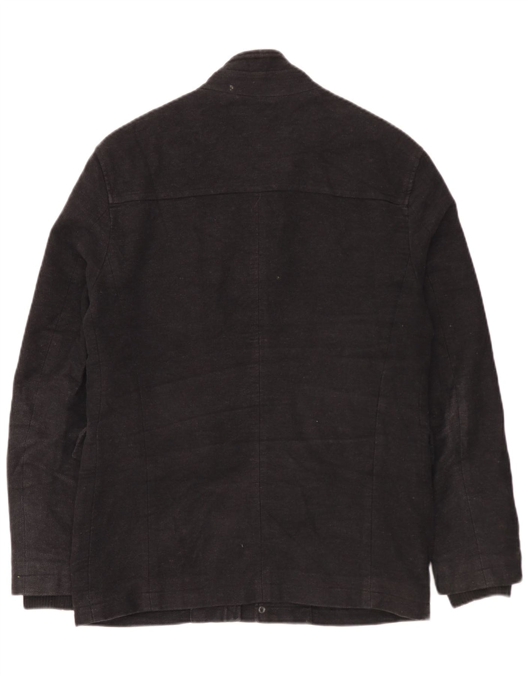 Marks & Spencer Herren-Windbreaker-Mantel, Größe S, Größe 36, Schwarz, Baumwolle