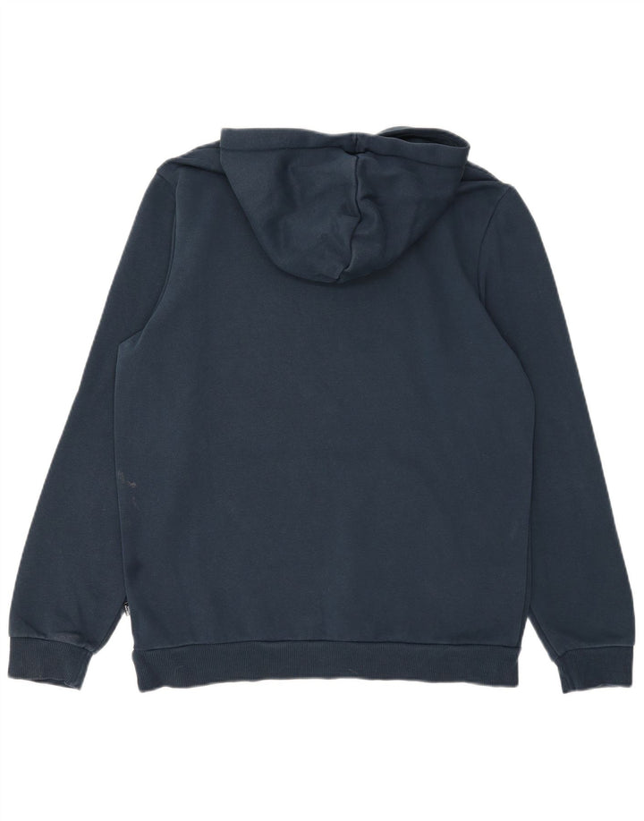 Puma Herren Graphic Hoodie Pullover Mittelblau