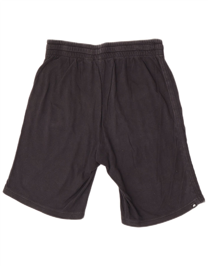 Nike Herren-Sportshorts, mittelgroß, schwarze Baumwolle