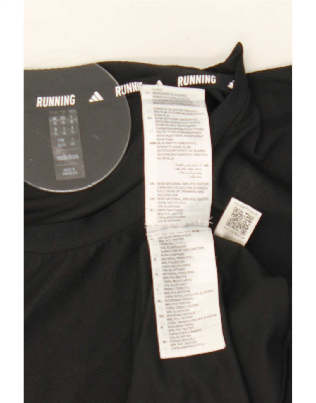 Adidas Herren T-Shirt Top XL Schwarz Polyester