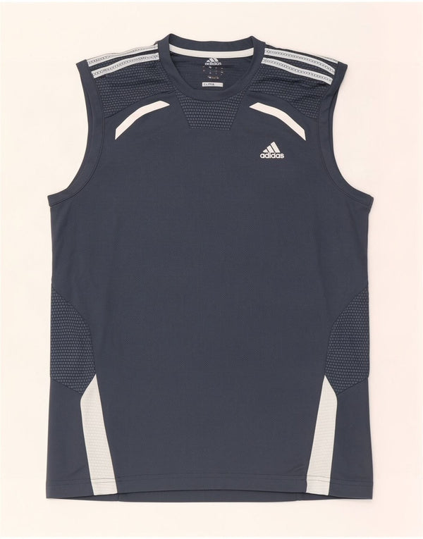 Adidas Herren Clima 365 Weste Top Small Grau Colourblock Polyester