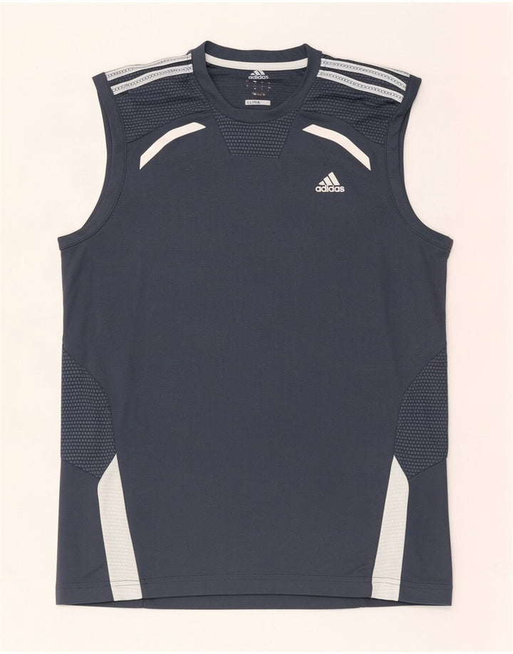 Adidas Herren Clima 365 Weste Top Small Grau Colourblock Polyester