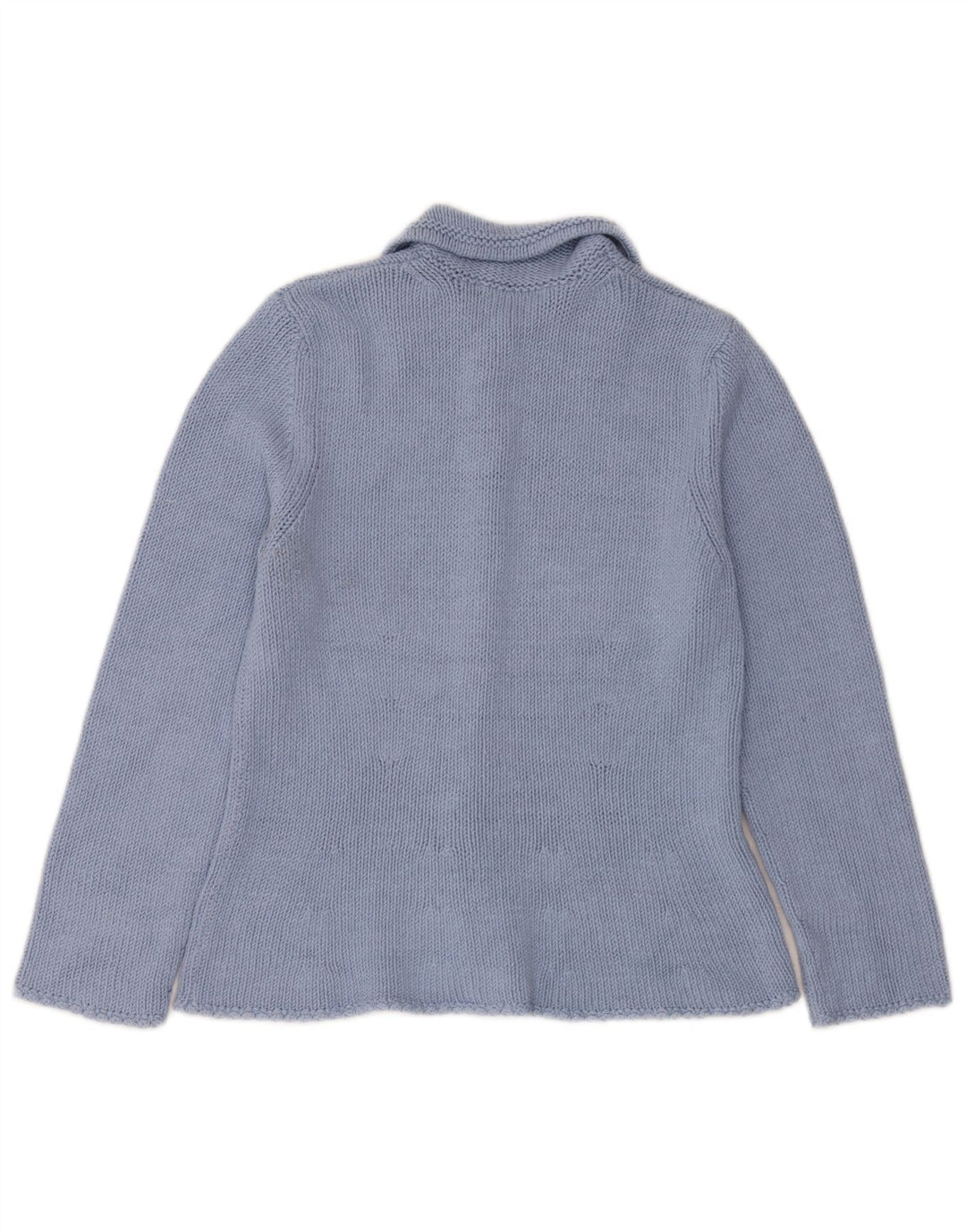 Boden Damen-Cardigan-Pullover UK 14 Mittelblaue Seide