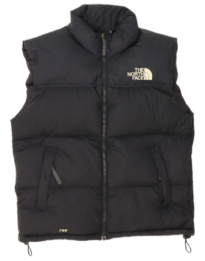 The North Face Herren Wattierte Weste UK 38 Medium Schwarz Polyester
