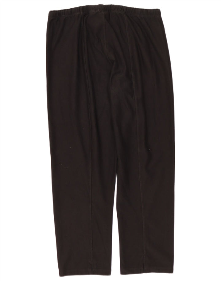 NIKE Damen Dri Fit Trainingshose UK 12 Mittelschwarzes Polyester