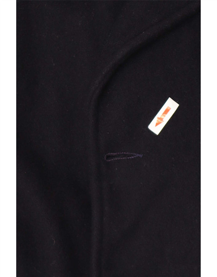 Carrera Herren Pea Coat UK 42 XL Marineblaue Wolle