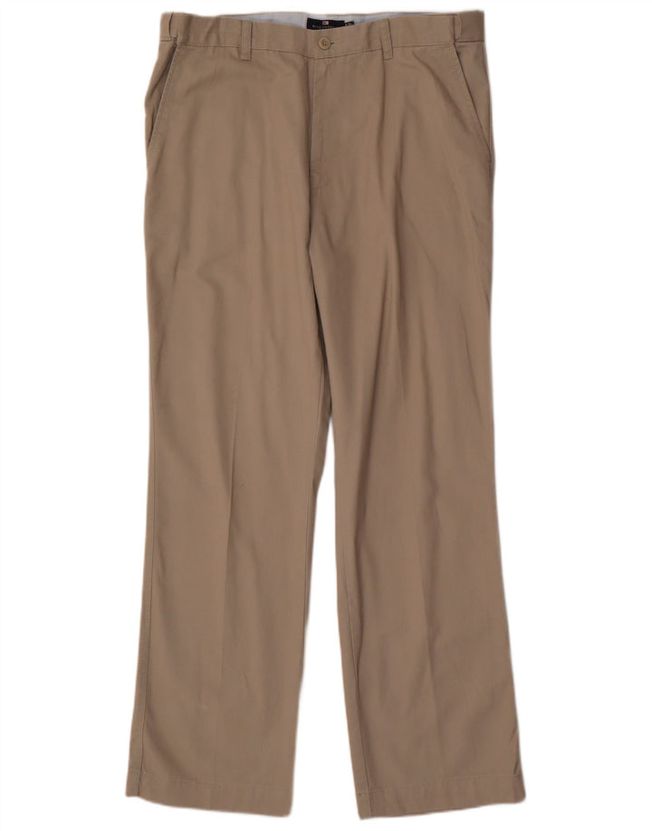 Marks & Spencer Herren Blue Harbour Gerade Chinohose W36 L31 Grau