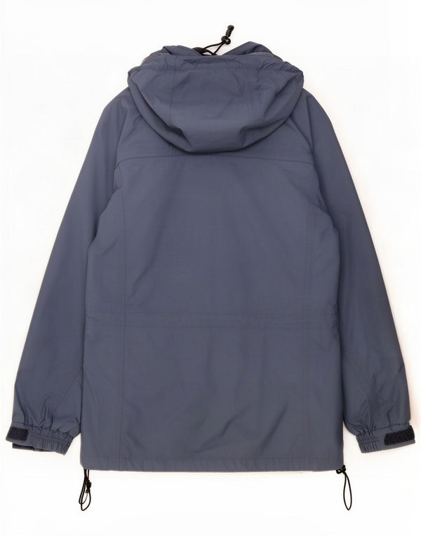Berghaus Damen-Regenjacke mit Kapuze, UK 12, mittelblaues Nylon