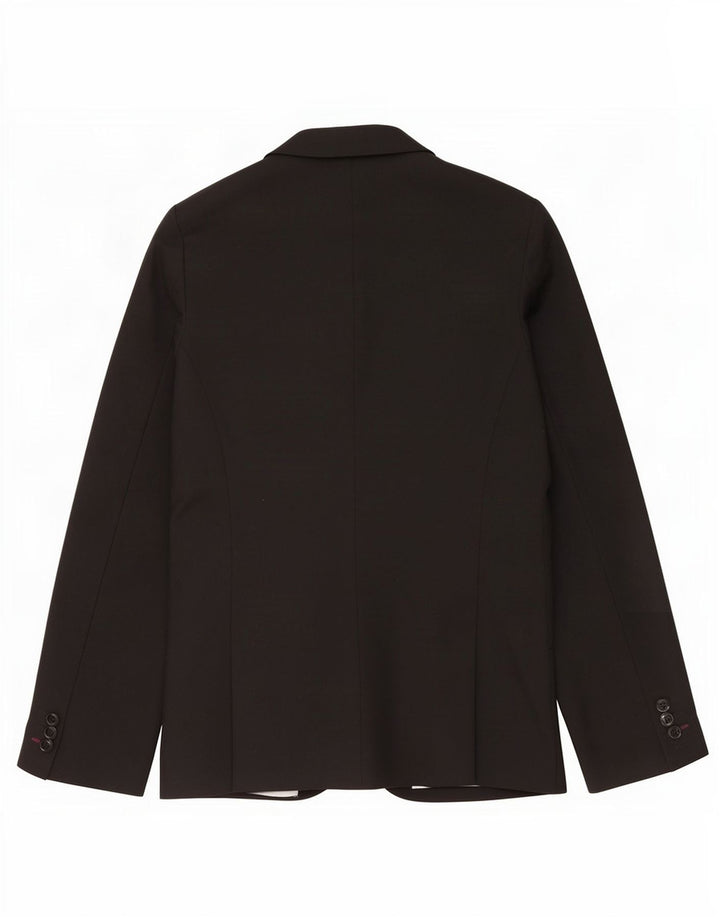 Marks & Spencer Damen Autograph 2 Button Blazer Jacke UK 10 Small Schwarz