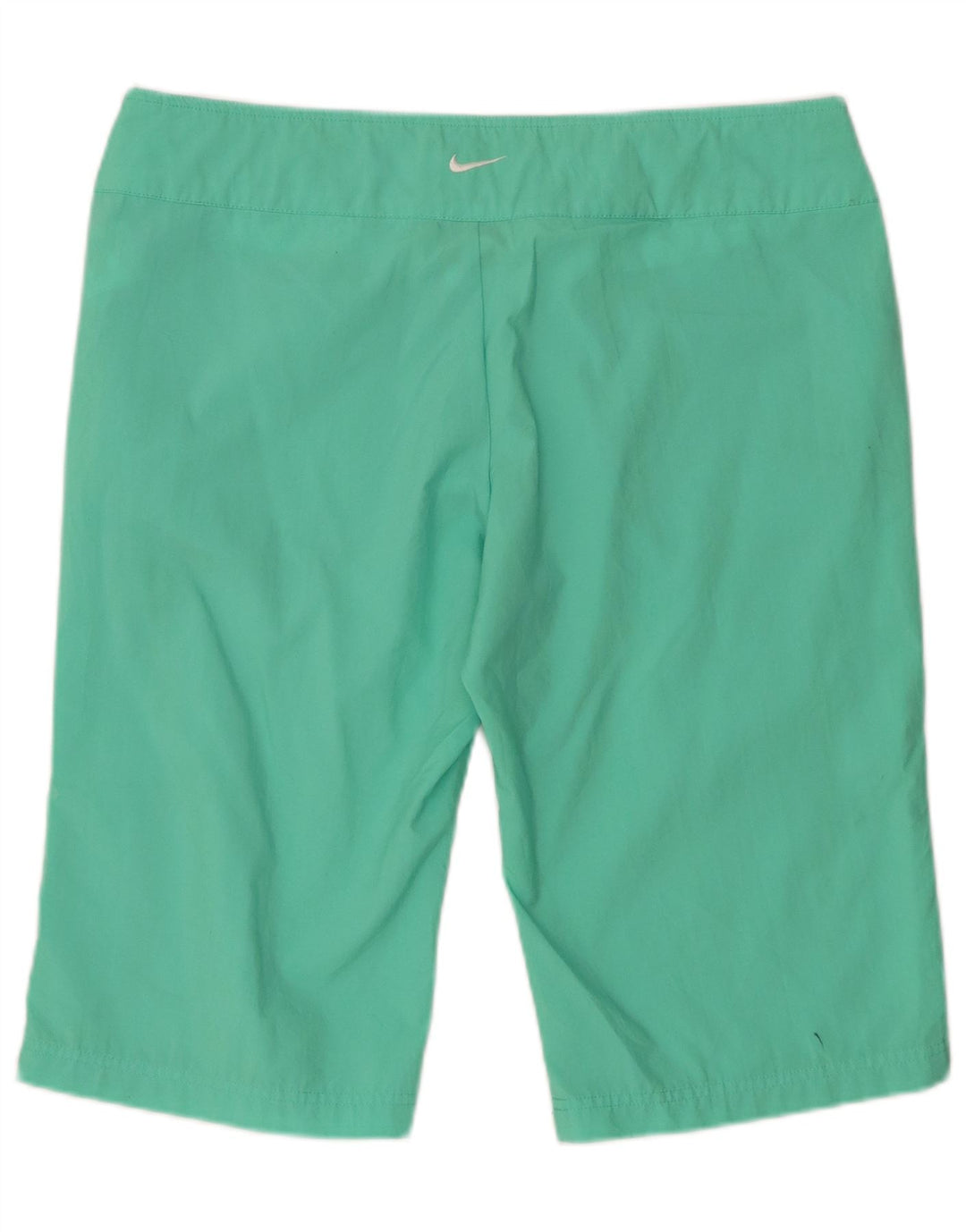 NIKE Damen Bermudashorts US 12/14 Large W34 Türkis Polyester
