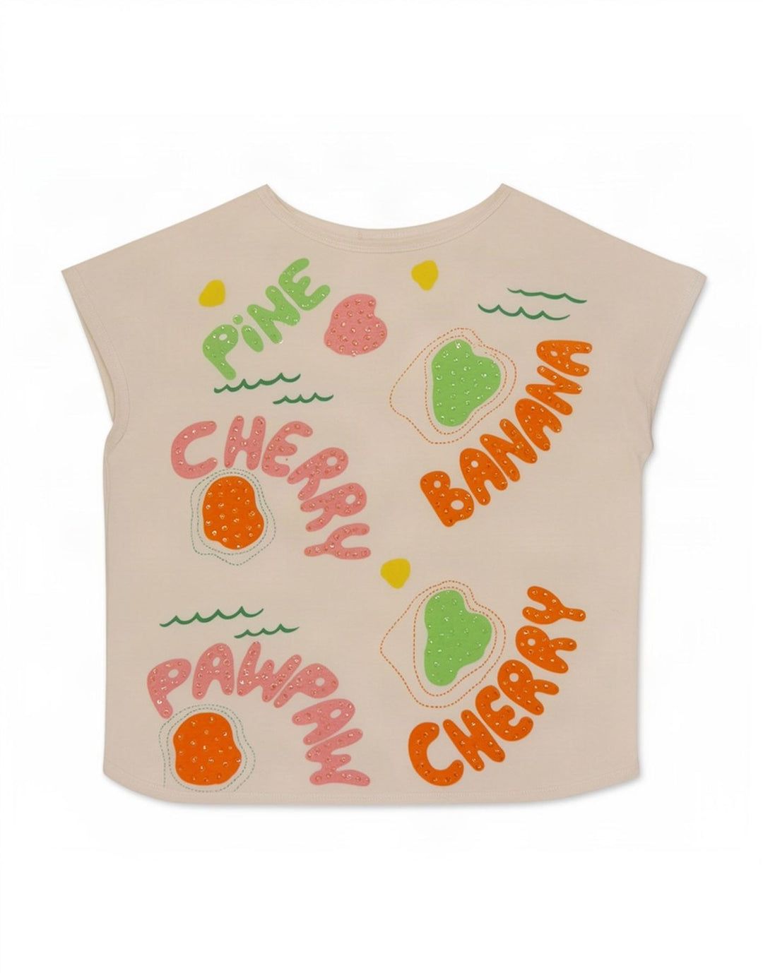 Vintage Damen Grafik T-Shirt Top UK 16 Large Weiß