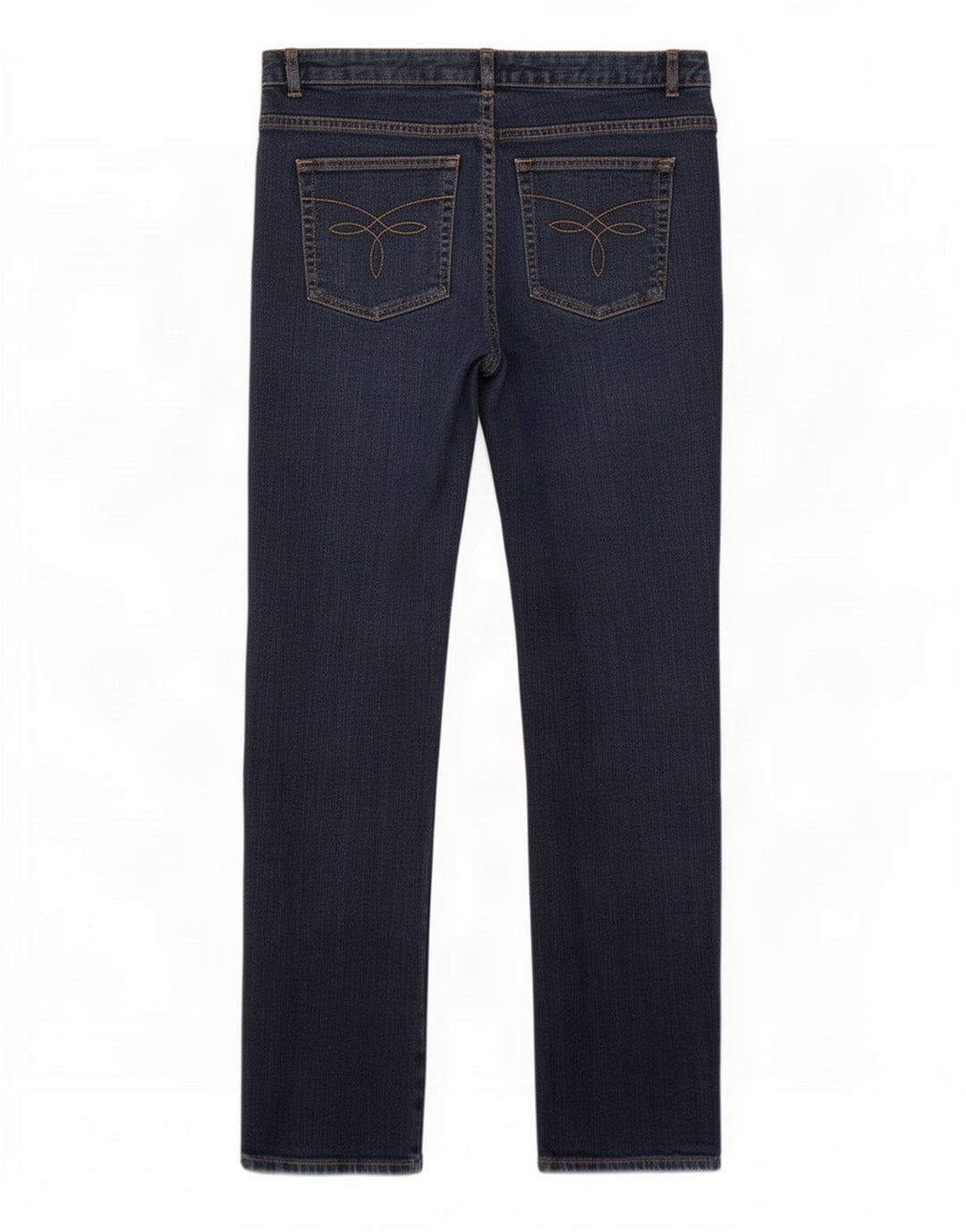 Chaps Damen Straight Jeans US 12 Large W36 L32 Marineblaue Baumwolle
