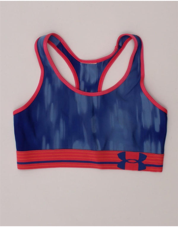Under Armour Damen Graphic Sport-BH-Oberteil Small Blue Tie Dye Sports