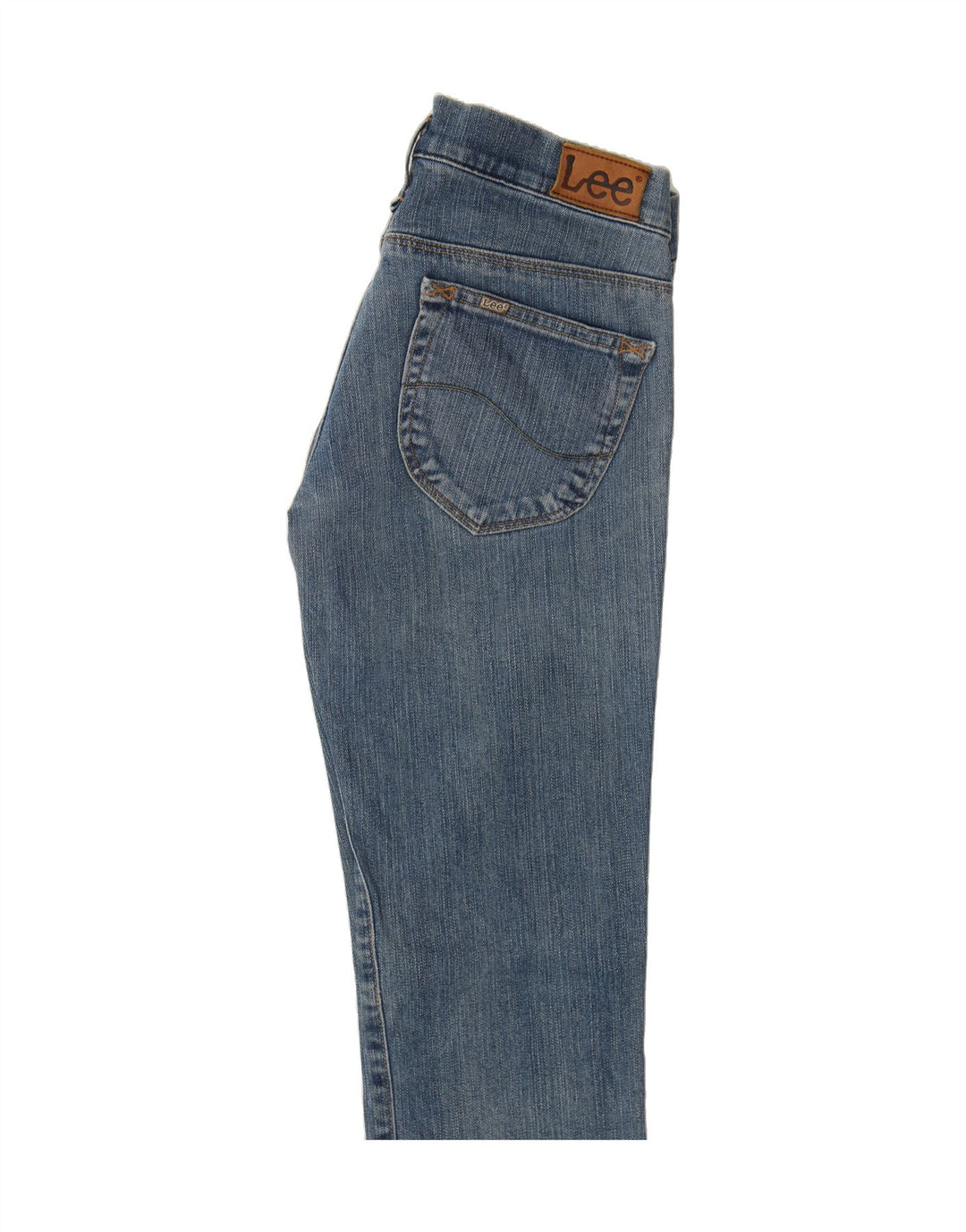 LEE Womens Lynn Straight Jeans W25 L33  Blue Cotton Vintage Lee and Second-Hand Lee from Messina Hembry 
