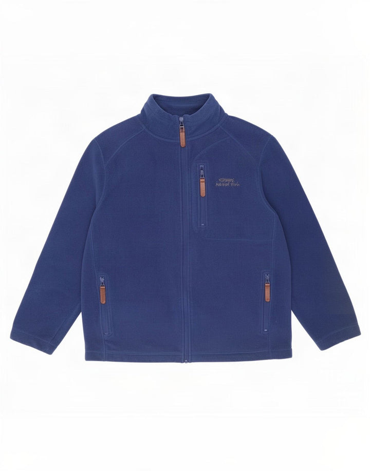 Weird Fish Herren Fleecejacke UK 38 Medium Marineblau Polyester