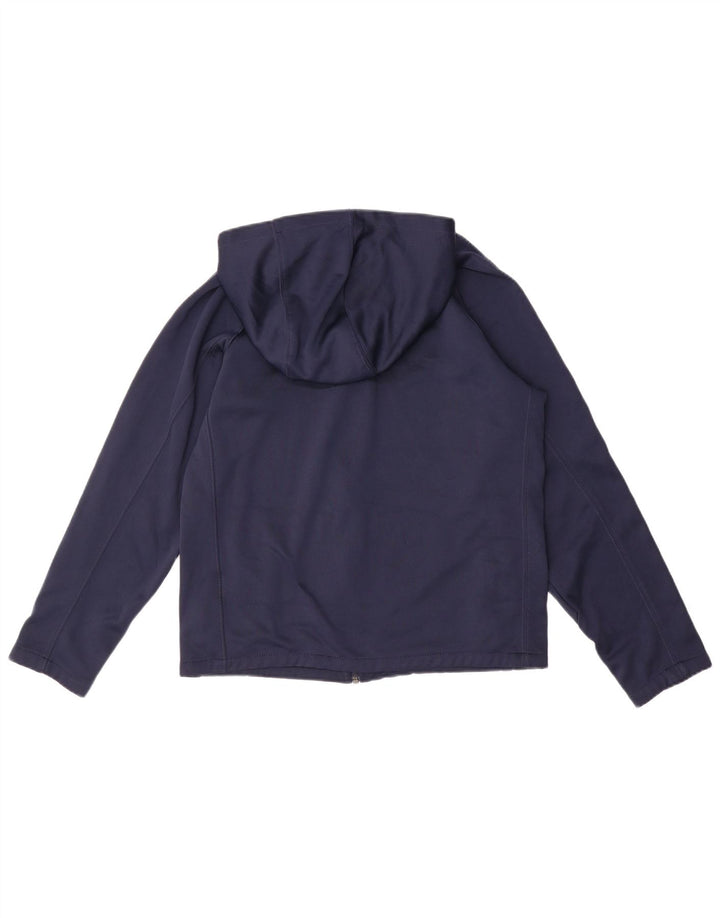 Nike Jungen-Kapuzenpullover mit Reißverschluss, 13–14 Jahre, XL, Marineblau, Polyester