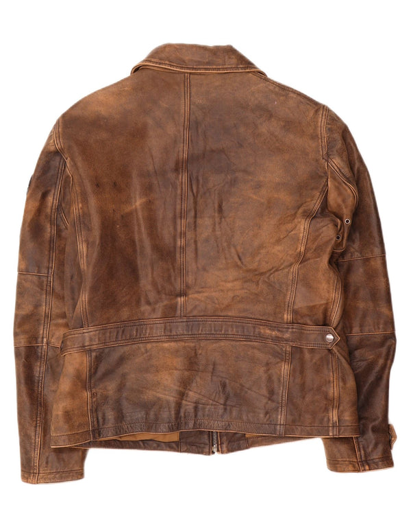 Conbipel Herren Lederjacke IT 54 XL Braun