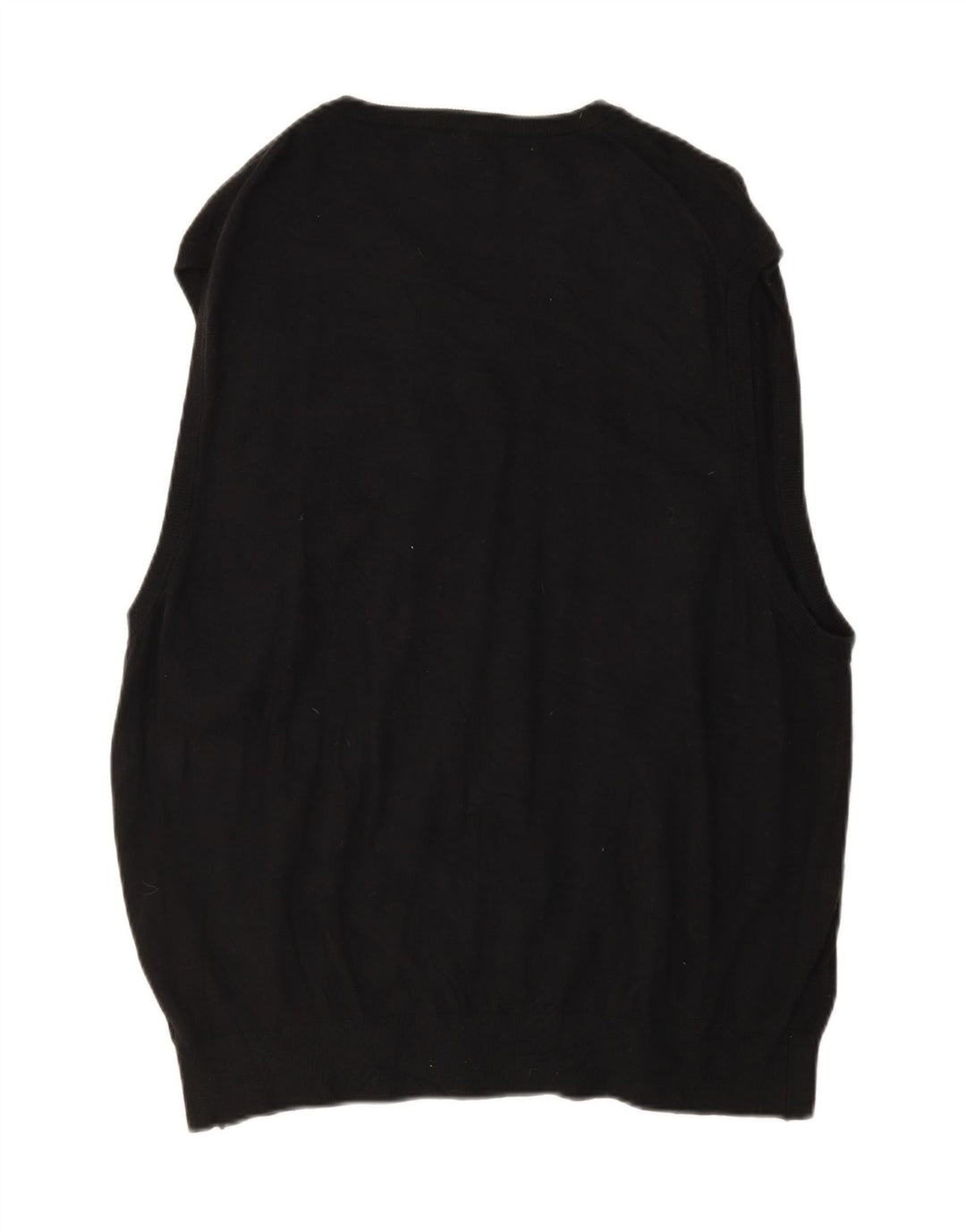 IZOD Mens V-Neck Jumper Sweater 2XL Black Vintage Izod and Second-Hand Izod from Messina Hembry 