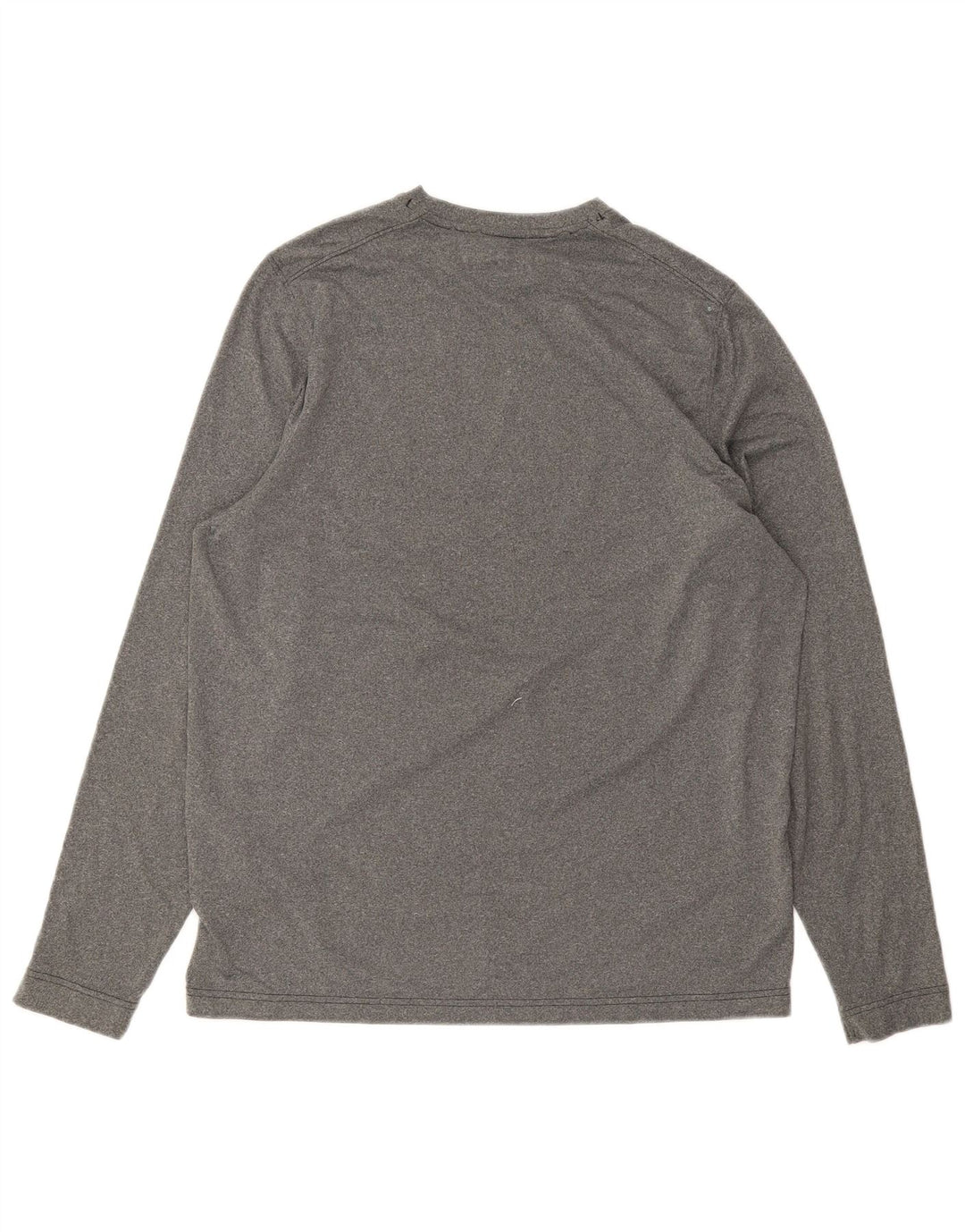 Under Armour Herren Cold Gear Top Langarm Mittelgraues Polyester