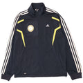 Adidas Herren-Trainingsanzug mit grafischem Oberteil, mittelgroß, Marineblau, Farbblock