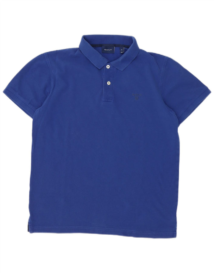 Gant Herren Poloshirt Mittelblau