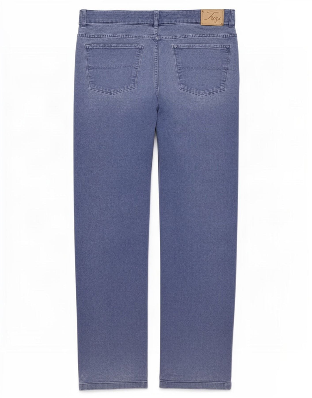 Fay Herren Slim Jeans W35 L29 Blaue Baumwolle