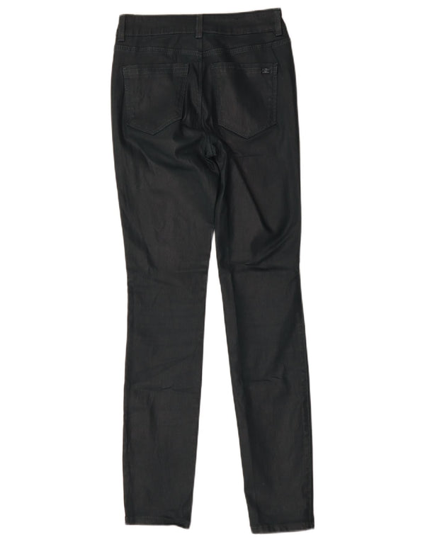 Massimo Dutti Damen Skinny Freizeithose EU 34 2XS W24 L29 Grüne Baumwolle