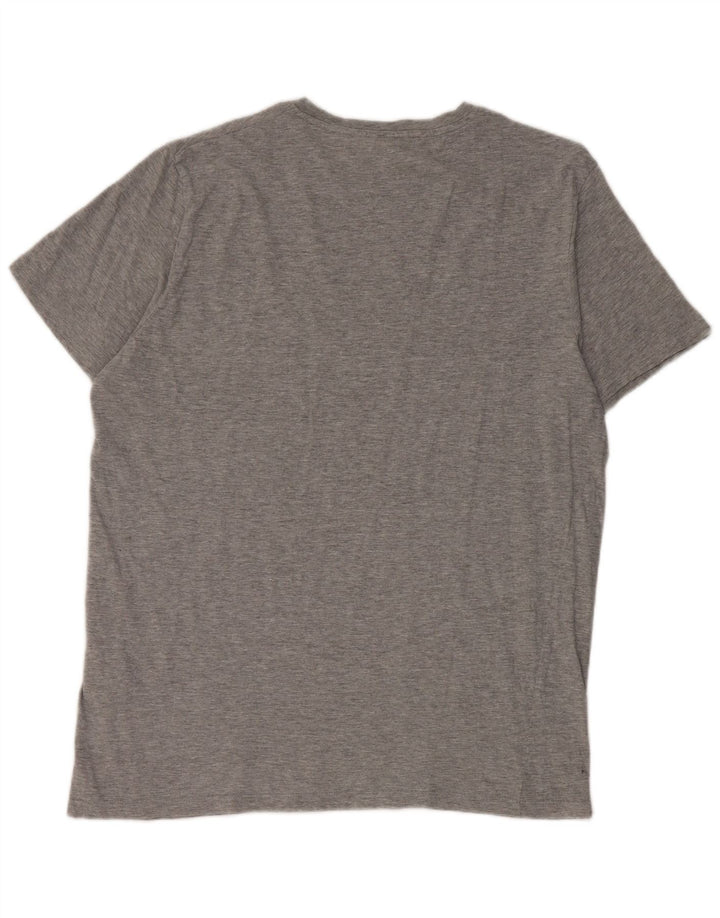 Jack & Jones Herren T-Shirt Top XL Grau Baumwolle