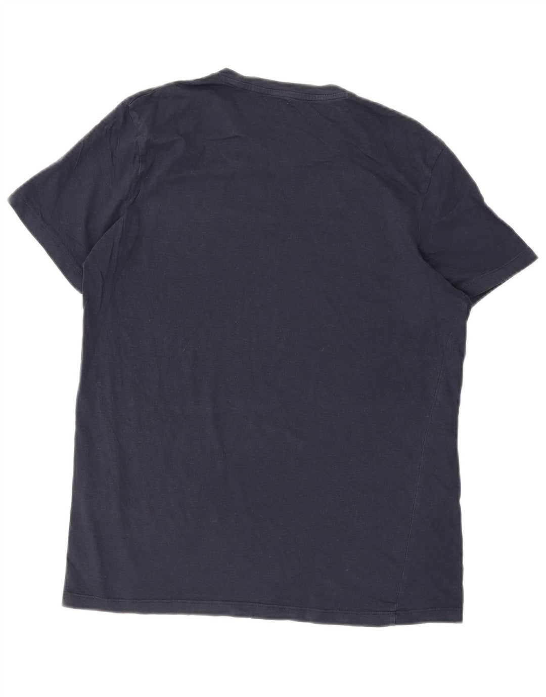 JACK & JONES Herren T-Shirt Top Large Marineblau Baumwolle