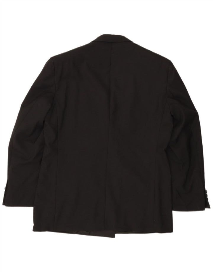 PIERRE CARDIN Herren-Blazer mit normaler Passform, Größe 40, Schwarz