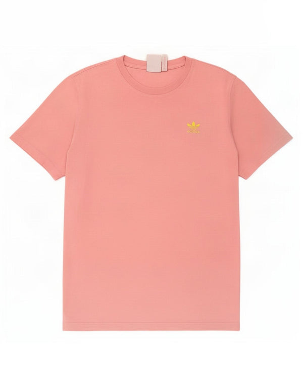 Adidas Herren-T-Shirt mit Grafik, groß, rosa, Baumwolle