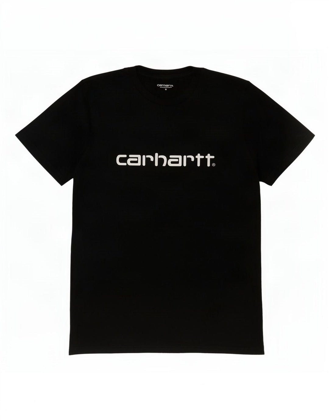 Carhartt Herren Graphic T-Shirt Top Small Schwarz Baumwolle